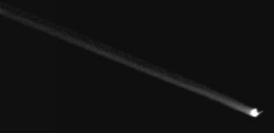STS-93 passing over Texas (1637 bytes)